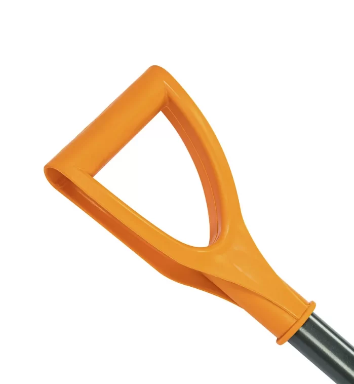 Лопата для снега Сибртех пластиковая, стальной черенок, усиленная (61666) – №3