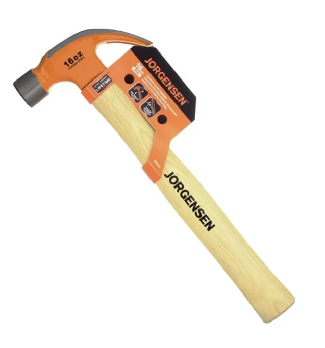 Молоток-гвоздодёр Pony Jorgensen 450 гр. с деревянной рукояткой (60002) – №1