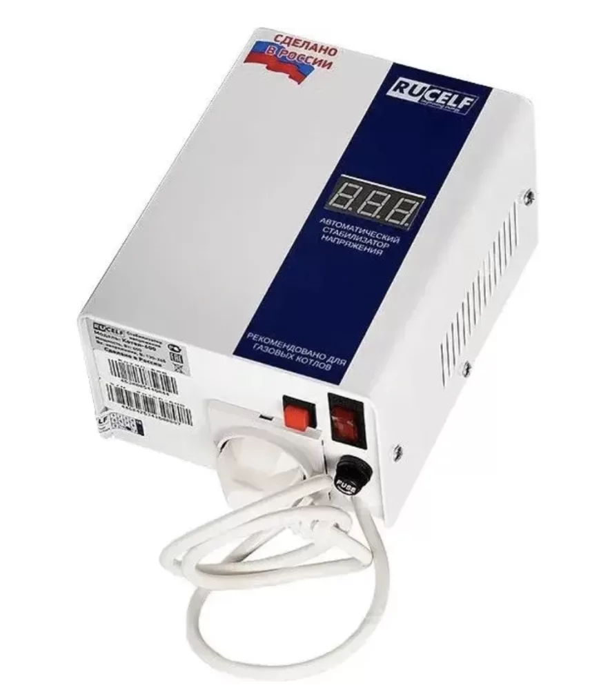 Стабилизатор напряжения Rucelf Котел-600 – фото №1 Стабилизатор напряжения Rucelf Котел-600 – №1