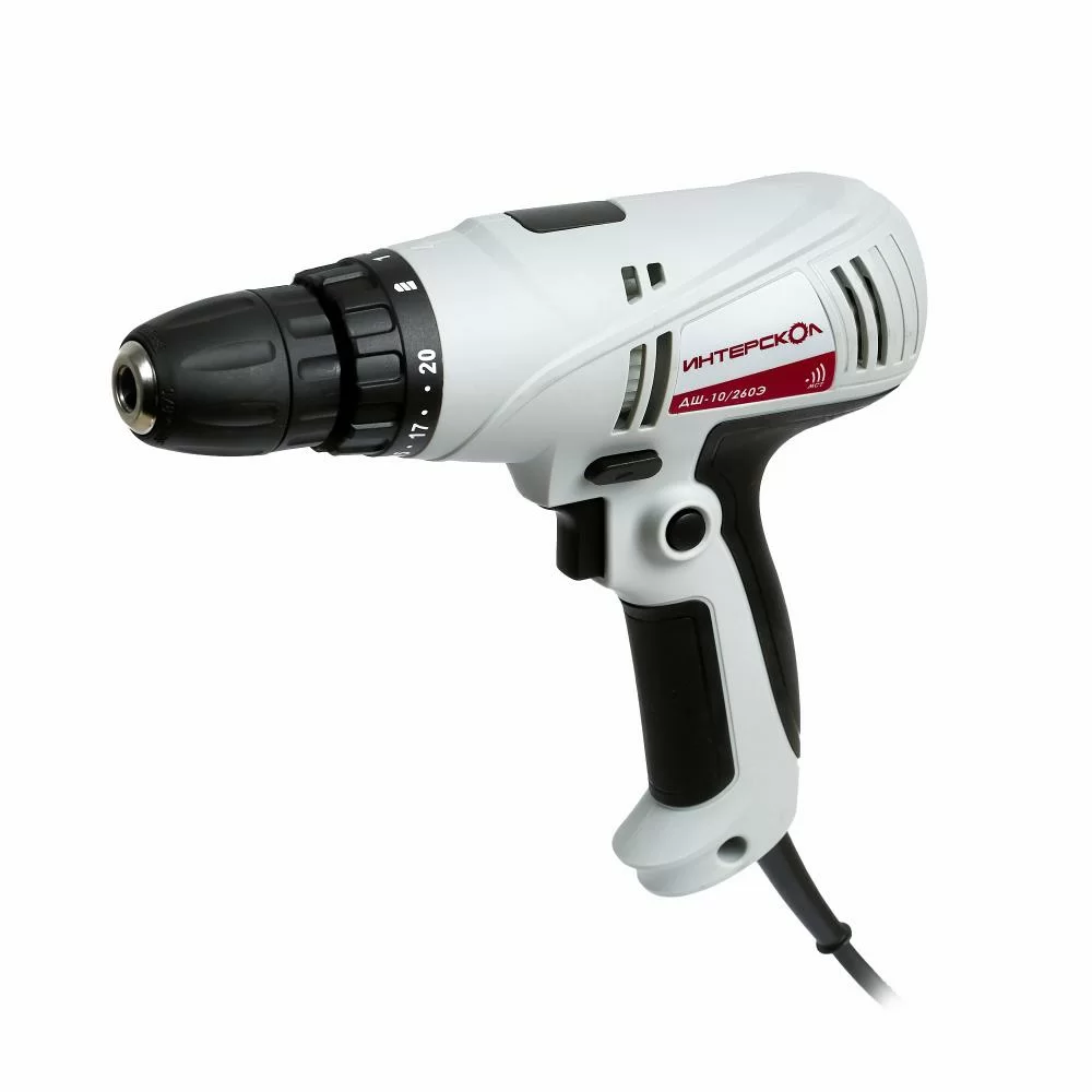 Дрель-шуруповерт Интерскол ДШ-10/260Э – фото №1 Дрель-шуруповерт Интерскол ДШ-10/260Э – №1