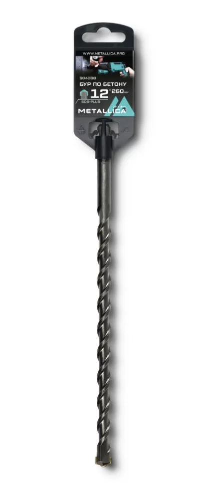 Бур SDS+ Metallica Optima 12х260/200 мм – №1