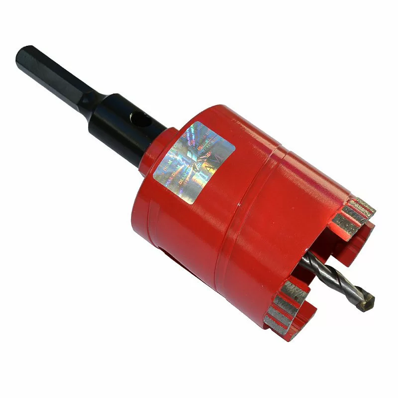 Коронка алмазная Diam MasterLine 68хМ16/ HEX12 мм с переходником – №1