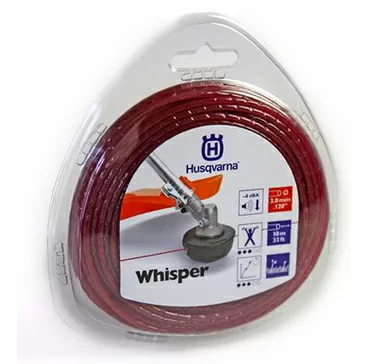 Леска для триммера Husqvarna Whisper 3,0 мм/56 м круглая – фото №1 Леска для триммера Husqvarna Whisper 3,0 мм/56 м круглая – №1