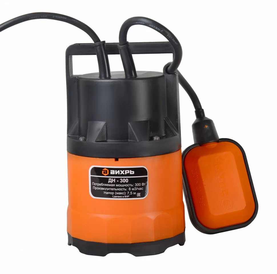 Насос дренажный Вихрь ДН-300 №2