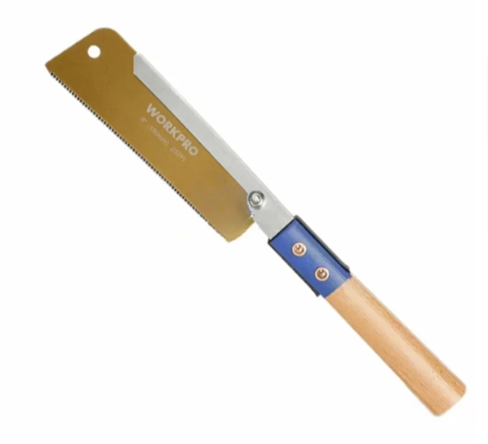 Ножовка по дереву WORKPRO 160 мм SK-5 японская складная – №1