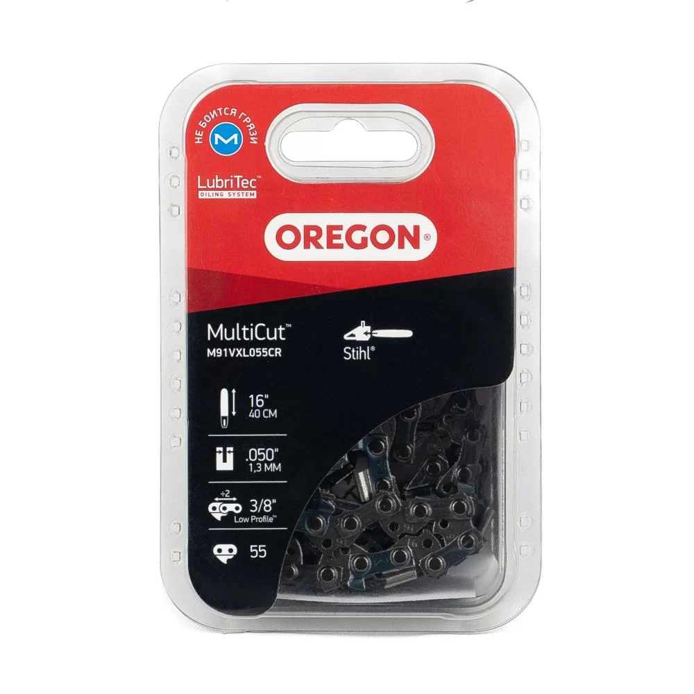 Цепь Oregon MultiCut 16"/ 3/8"/ 1,3 мм, 55 зв. №1