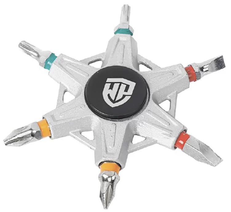 Набор бит WORKPRO Spin 6-в-1 вращающийся (WP221065) – №1