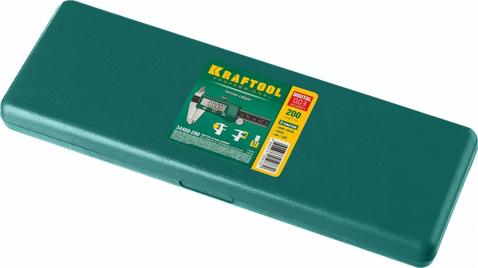 Штангенциркуль электронный Kraftool 200 мм, металлический – №3