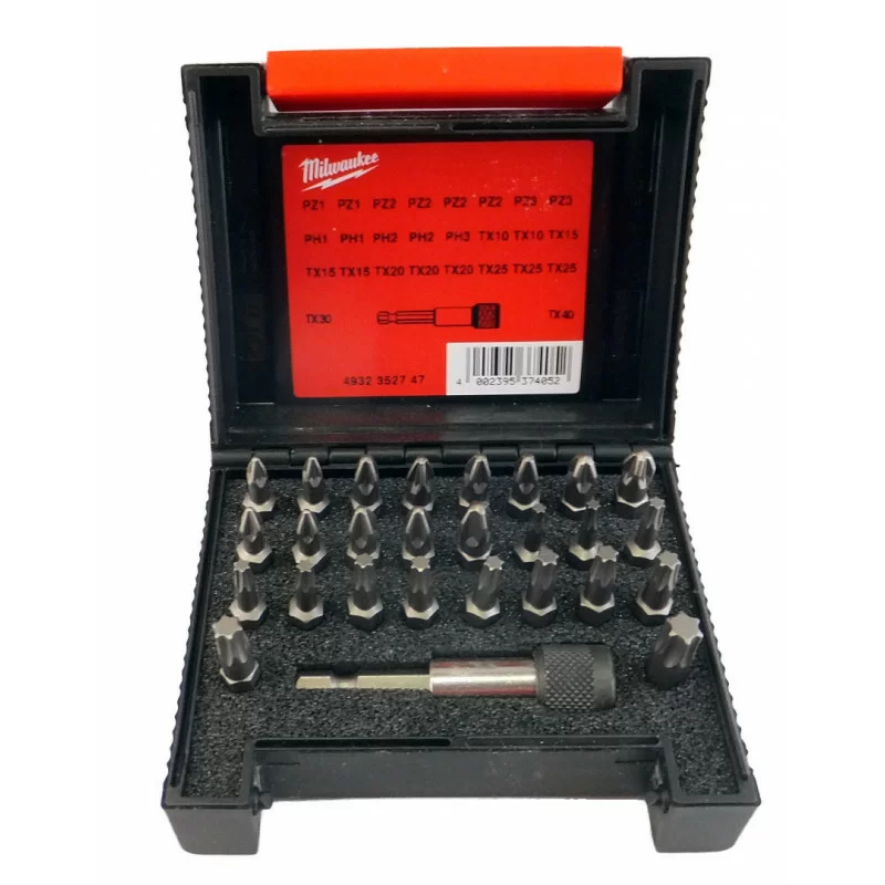 Набор бит Milwaukee (27 шт) – фото №1 Набор бит Milwaukee (27 шт) – №1
