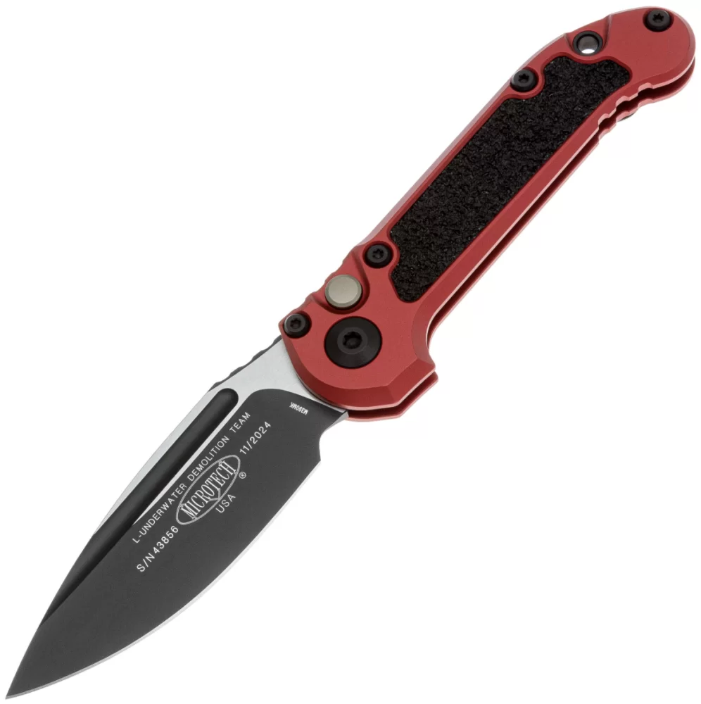 Нож Microtech LUDT Gen III с рукоятью Red Aluminum (1135-1RD) – №1
