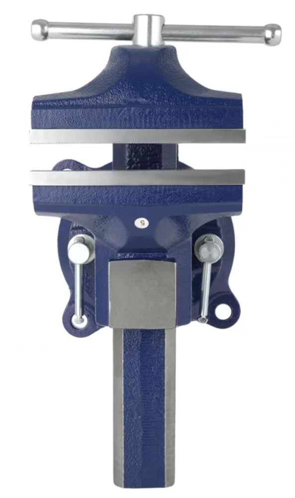 Тиски МастерАлмаз слесарные 150 мм поворотные с наковальней №1