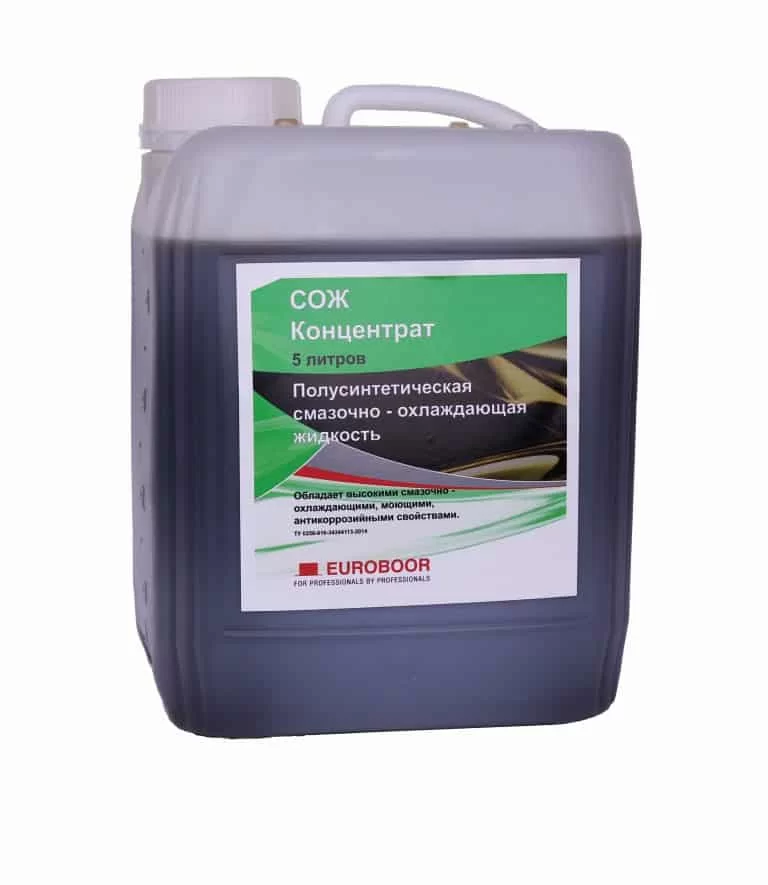 Смазочно-охлаждающая жидкость концентрат Euroboor 5 л – фото №1 Смазочно-охлаждающая жидкость концентрат Euroboor 5 л – №1