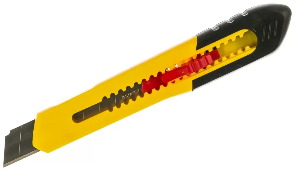 Нож строительный Stayer Quick 18 мм – фото №1 Нож строительный Stayer Quick 18 мм – №1