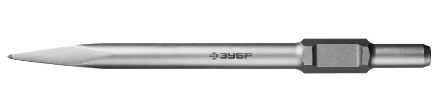 Зубило пика HEX 30 Зубр "Буран" 600 мм – фото №1 Зубило пика HEX 30 Зубр "Буран" 600 мм – №1