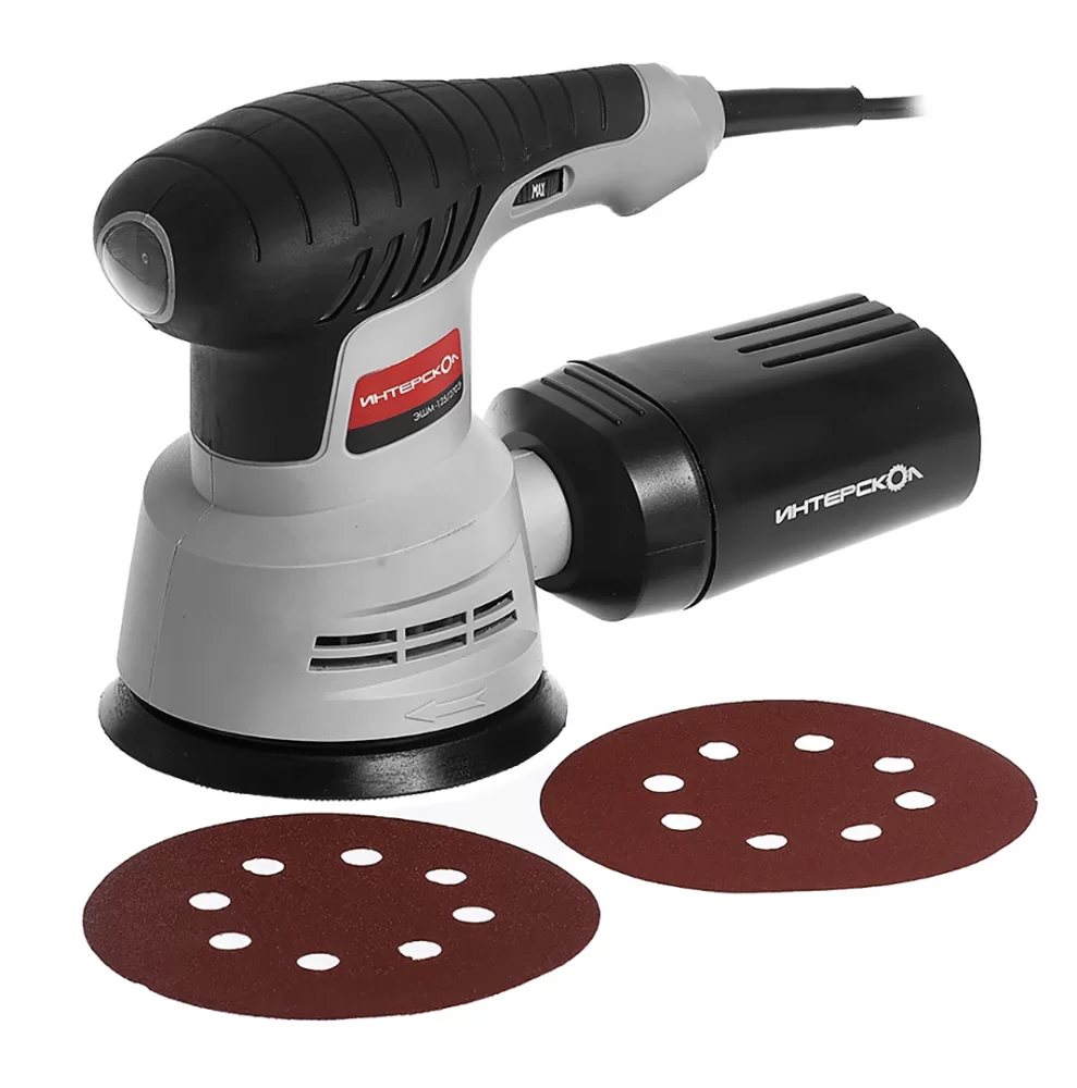 Эксцентриковая шлифовальная машина Интерскол ЭШМ 125/270Э – фото №3 Эксцентриковая шлифовальная машина Интерскол ЭШМ 125/270Э – №3