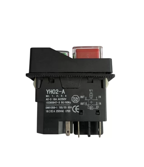 Выключатель для бетономешалок/станков/компрессоров AEZ 5 контактов 131(b) – фото №1 Выключатель для бетономешалок/станков/компрессоров AEZ 5 контактов 131(b) – №1