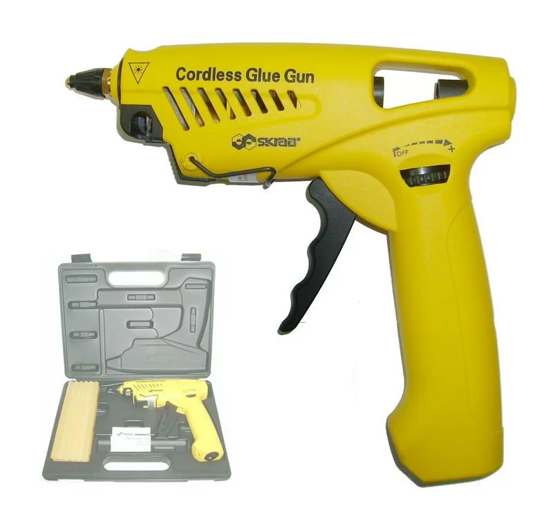 Термопистолет клеевой газовый Skrab HG872BK в кейсе – №1