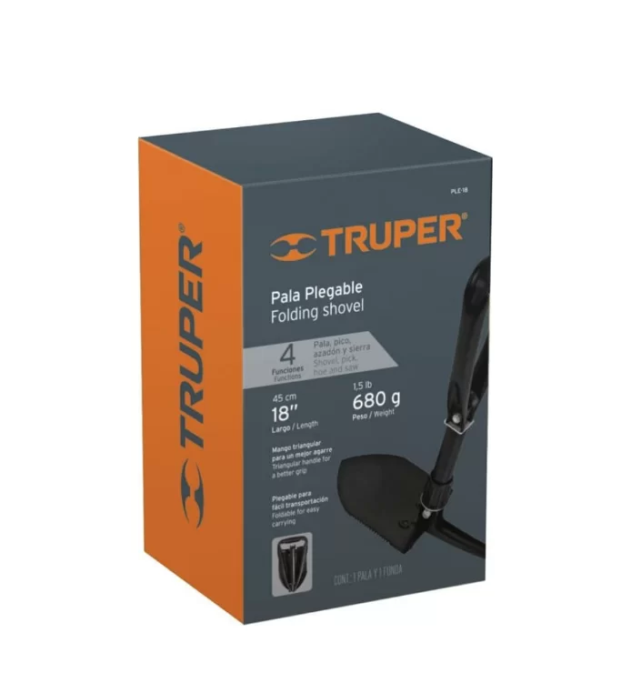 Лопата складная Truper PLE-18 18" (16018) №3