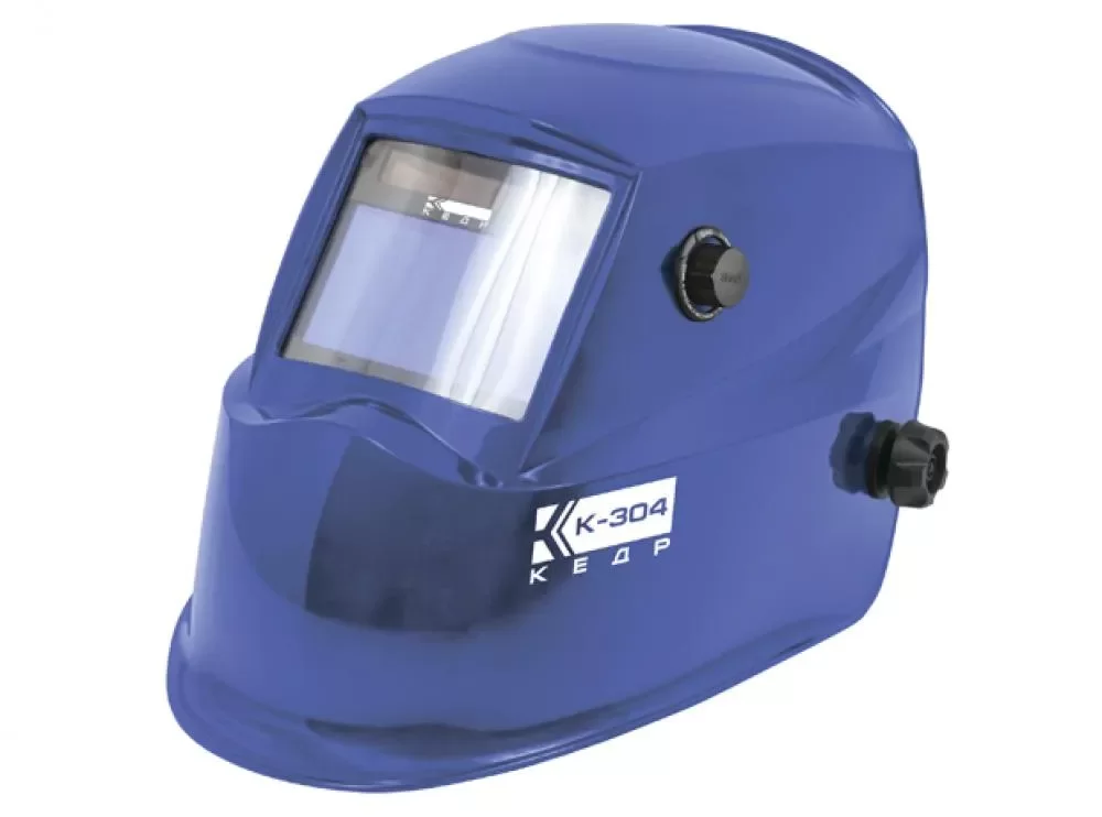 Маска сварщика Кедр "К-304" синяя – фото №1 Маска сварщика Кедр "К-304" синяя – №1