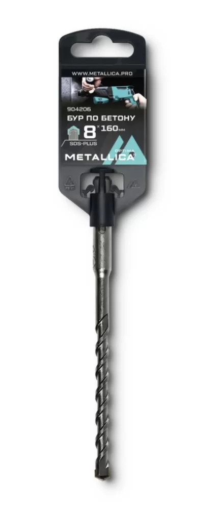 Бур SDS+ Metallica Optima 8х160/100 мм – №1