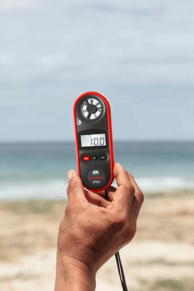 Анемометр-термометр измеритель скорости потока воздуха ADA AeroTemp IP65 №3