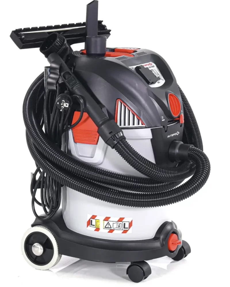 Пылесос строительный Интерскол ПУ-30/1400РЭ + 3 комплекта мешков в подарок – №1