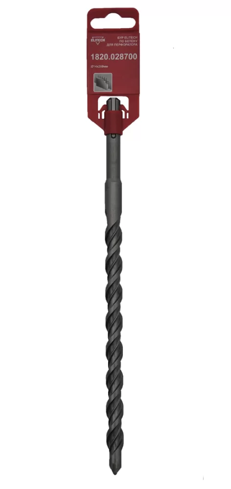 Бур SDS+ Elitech 14х260/200 мм – №1