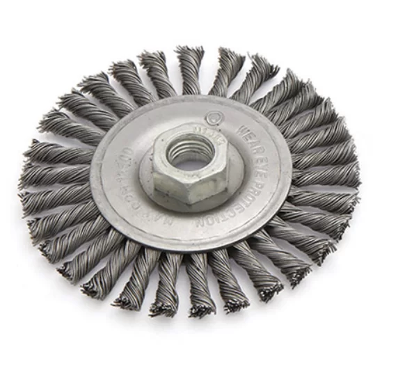 Щётка для УШМ Дело Техники 100 мм крученая плоская – №1