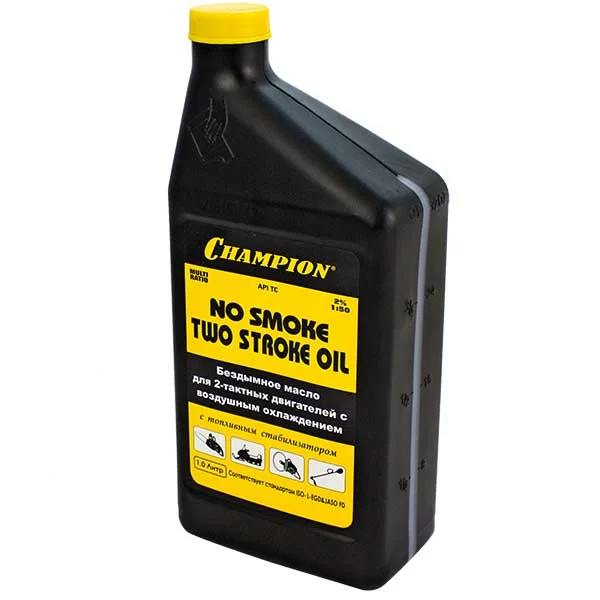 Масло для 2-х тактного двигателя Champion 1 л полусинтетическое – фото №1 Масло для 2-х тактного двигателя Champion 1 л полусинтетическое – №1