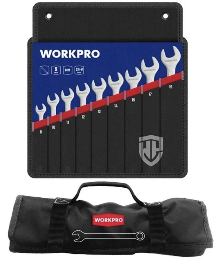 Набор ключей комбинированных WORKPRO (9 шт) (WP202502) – №1