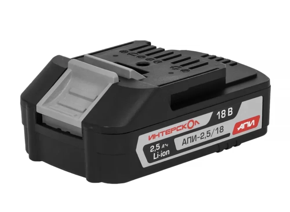 Аккумуляторная цепная пила Интерскол ПЦА-4/18ВМ МультиБокс100 (1х2,5 Ач) №3