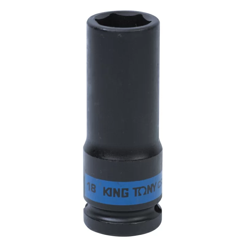 Головка торцевая King Tony 18 мм 1/2" глубокая – фото №1 Головка торцевая King Tony 18 мм 1/2" глубокая – №1