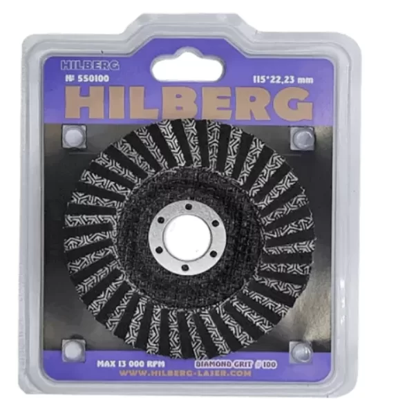 Диск лепестковый Hilberg Super 115х22,2 мм №100 алмазный – №1