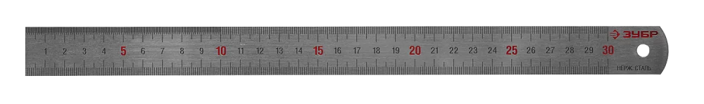 Линейка Зубр Эксперт 300 мм – №1