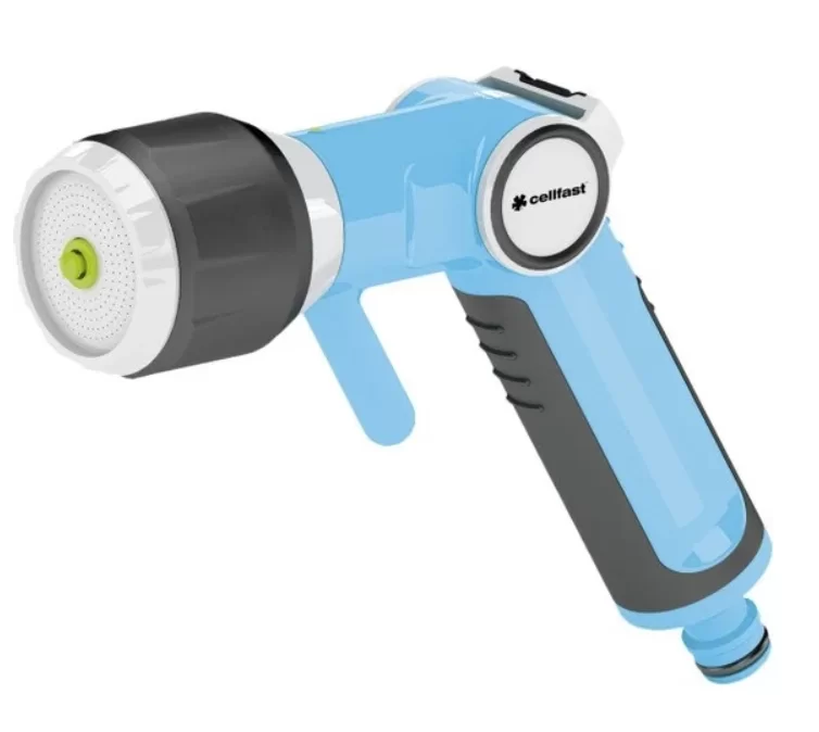 Пистолет-наконечник для полива Cellfast ERGO многофункциональный (53-330) – фото №1 Пистолет-наконечник для полива Cellfast ERGO многофункциональный (53-330) – №1