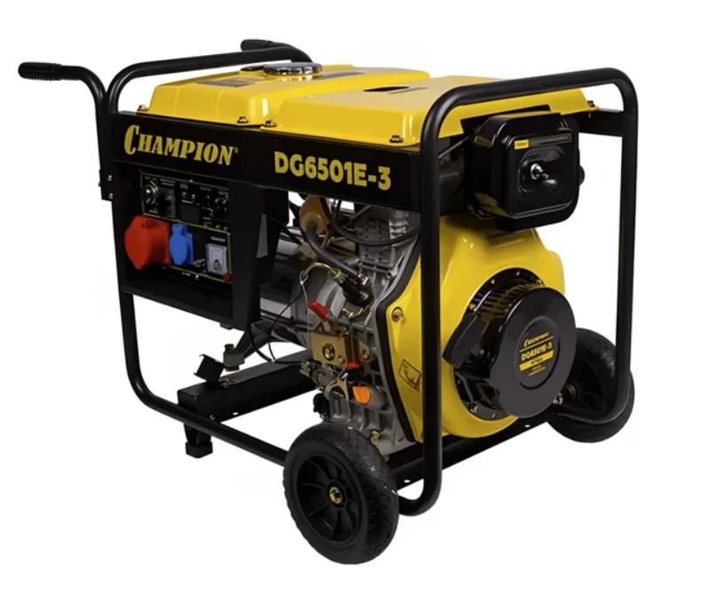 Генератор дизельный Champion DG6501E-3 – фото №1 Генератор дизельный Champion DG6501E-3 – №1