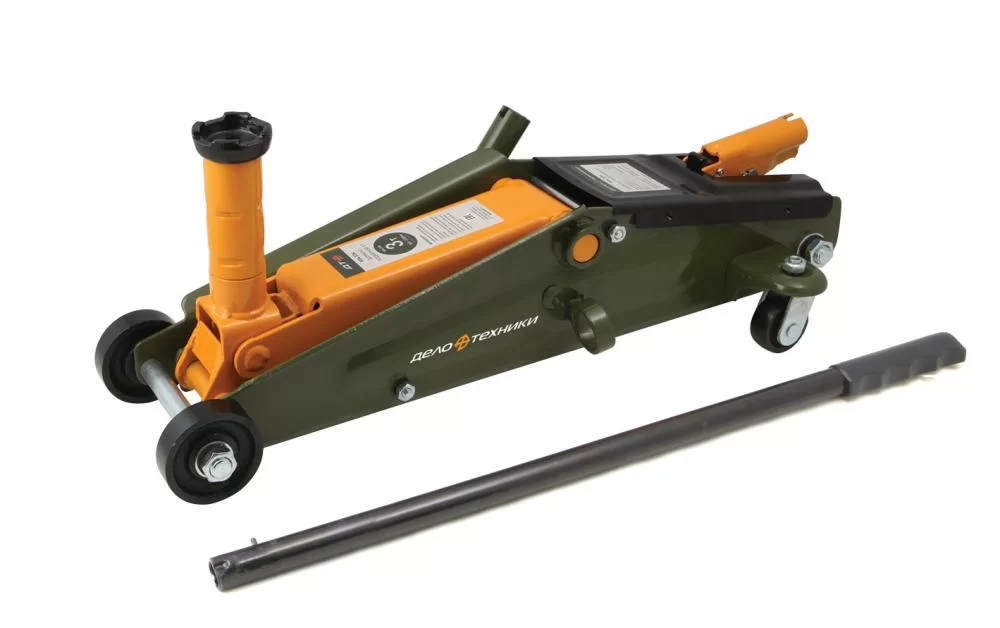 Домкрат подкатной Дело Техники 3 т, 150-530 мм – фото №1 Домкрат подкатной Дело Техники 3 т, 150-530 мм – №1