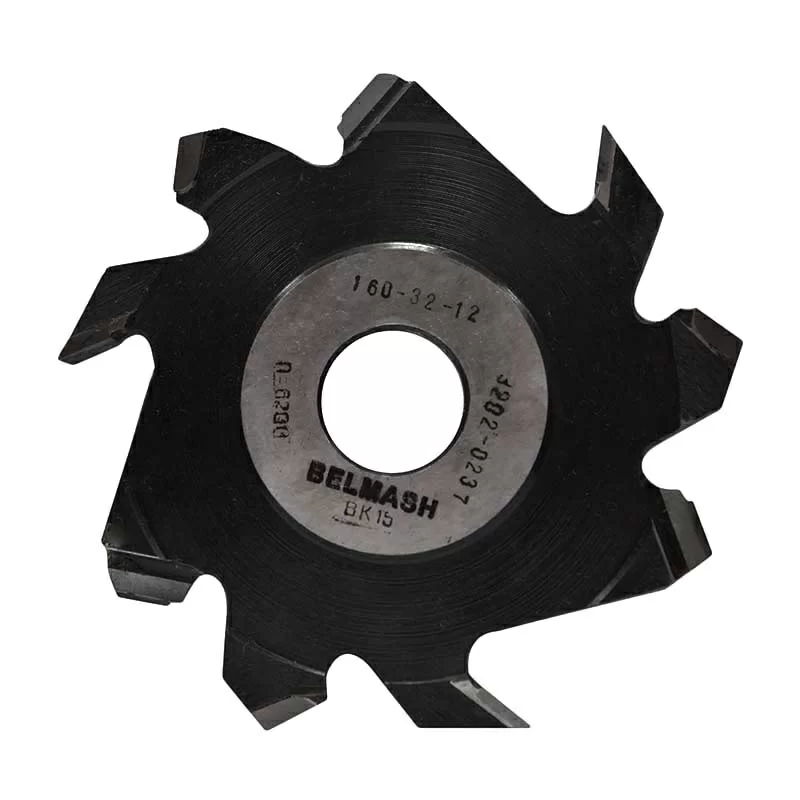 Фреза пазовая Белмаш 160x32x12 мм с подрезкой – фото №1 Фреза пазовая Белмаш 160x32x12 мм с подрезкой – №1