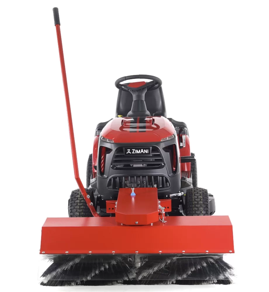 Щетка фронтальная для садовых тракторов ZimAni GB100.2 100 см №3