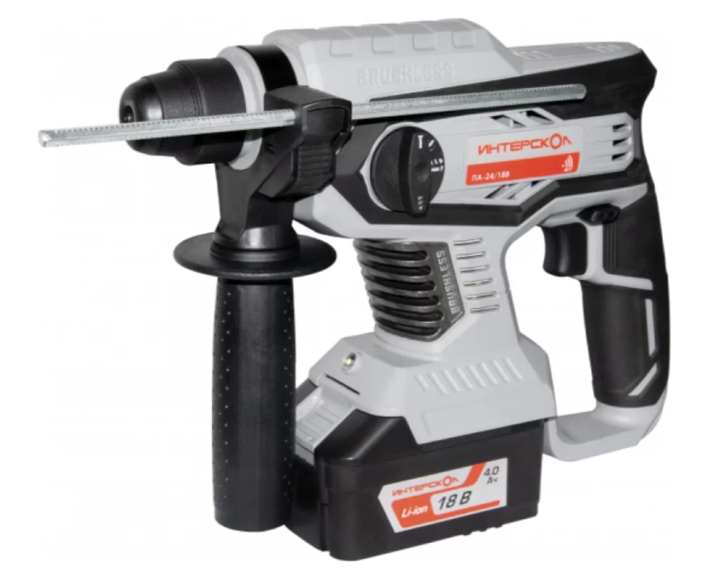 Аккумуляторный перфоратор Интерскол ПА-24/18В АПИ (1х4,0 Ач) – №1