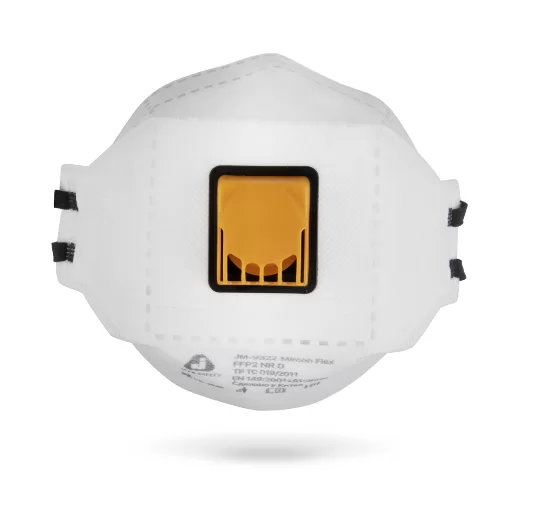 Респиратор трехпанельный Jeta Micron Flex FFP2 NR D с клапаном – №1