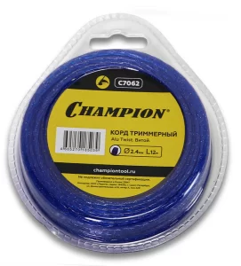 Может пригодиться Леска для триммера Champion Alu Twist 2,4 мм/12 м витая