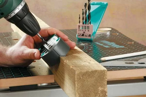 Кондуктор для сверления Wolfcraft 4,5,6,8,10 мм №2