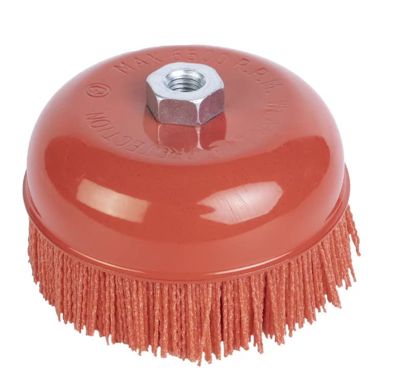 Корщетка для УШМ Elitech 150 мм М14, чашка – №1