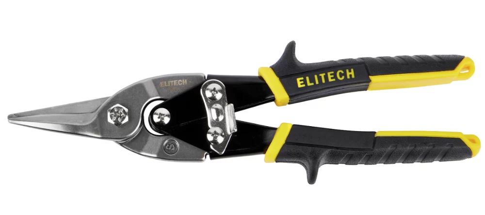 Ножницы по металлу Elitech 140101 прямой рез – №1