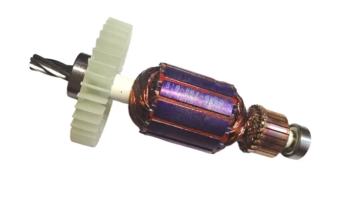 Якорь (ротор) для дисковой пилы Зубр ЗПД-1300 – фото №1 Якорь (ротор) для дисковой пилы Зубр ЗПД-1300 – №1