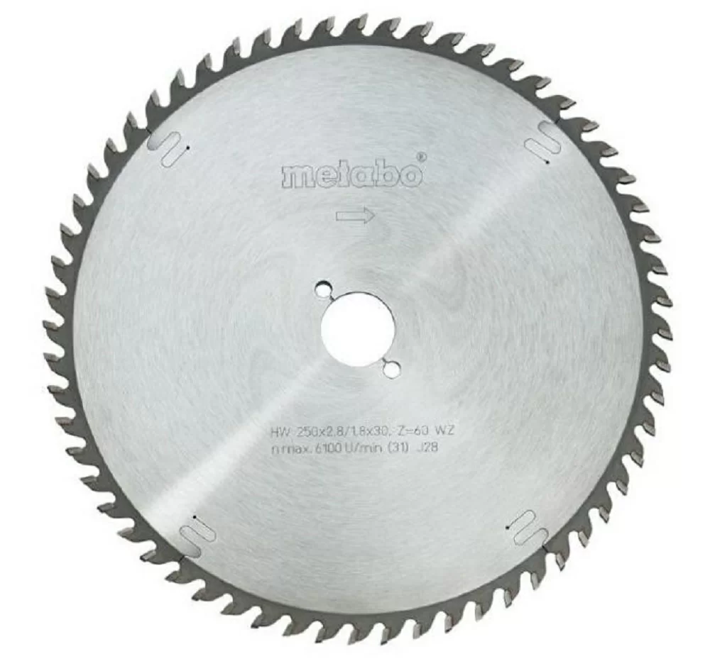 Диск пильный Metabo 250х30 мм 48T – №1