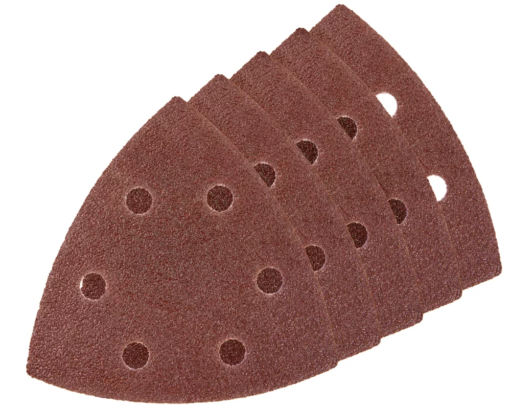 Лист шлифовальный Elitech 93х93 мм Р60, треугольный (5 шт) №2