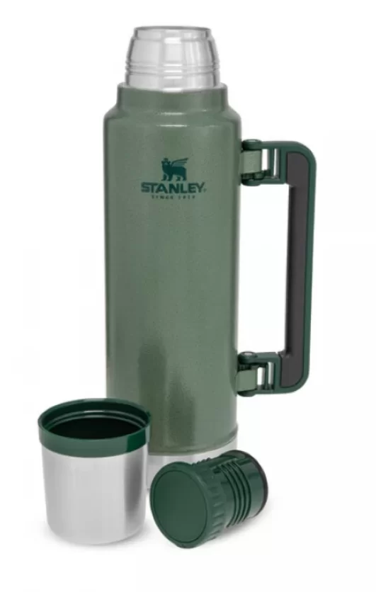 Термос Stanley Classic 1,4 л темно-зеленая №1