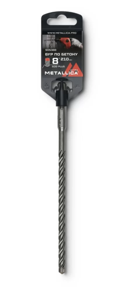 Бур крестовой SDS+ Metallica Ultra 8х210/150 мм – №1